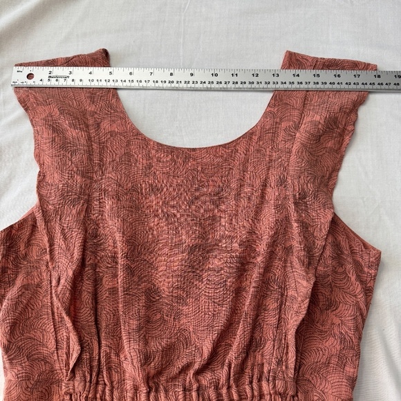 O'Neill Women's 100% Viscose Crinkle With Print Woven Mini Dress Peachy-Rose M - Picture 15 of 16